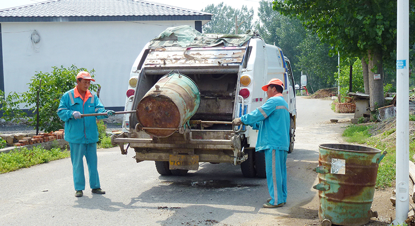 城乡道路垃圾清运